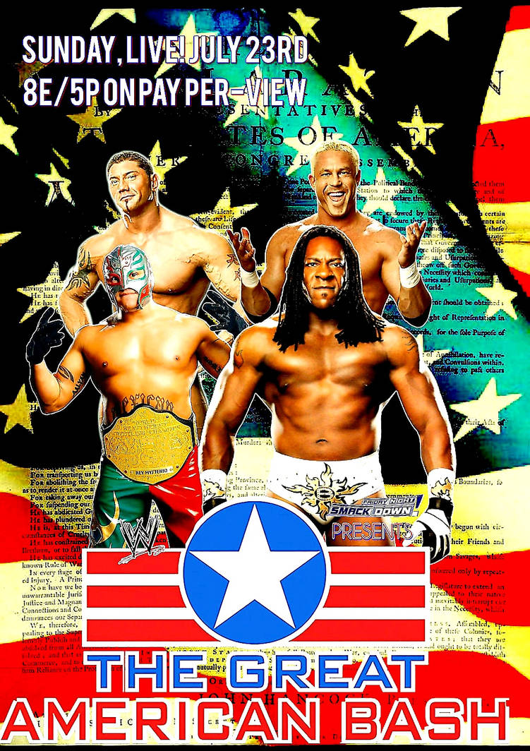 My WWE Great American Bash 2006 Custom Poster by burnsbrianwildcat87 on  DeviantArt