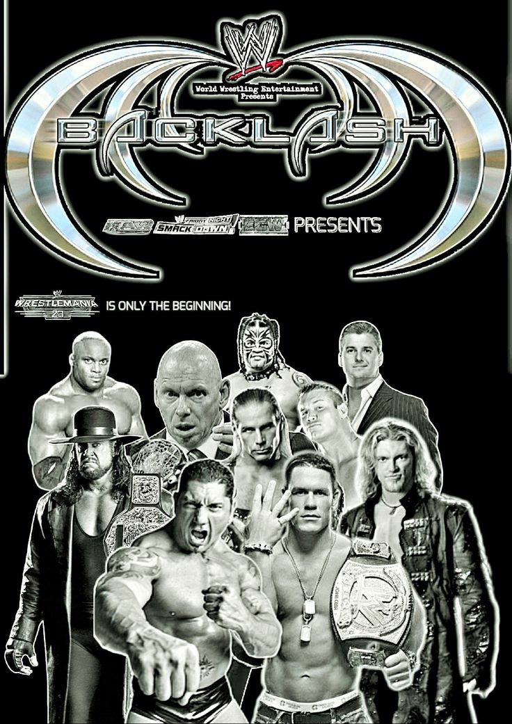 My WWE Backlash 2007 Custom PPV Poster by burnsbrianwildcat87 on DeviantArt