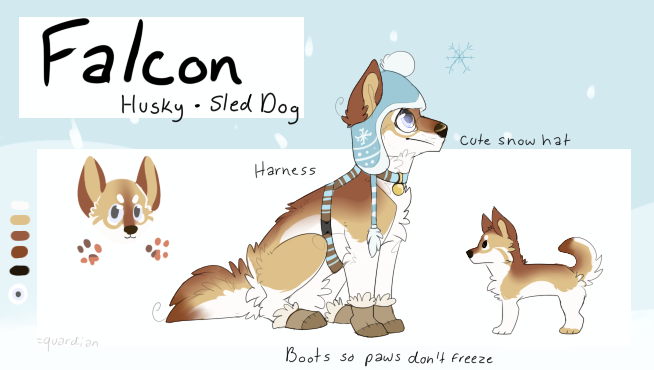 Sled Doge design || taken