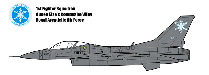 Royal Arendelle Air Force F-16