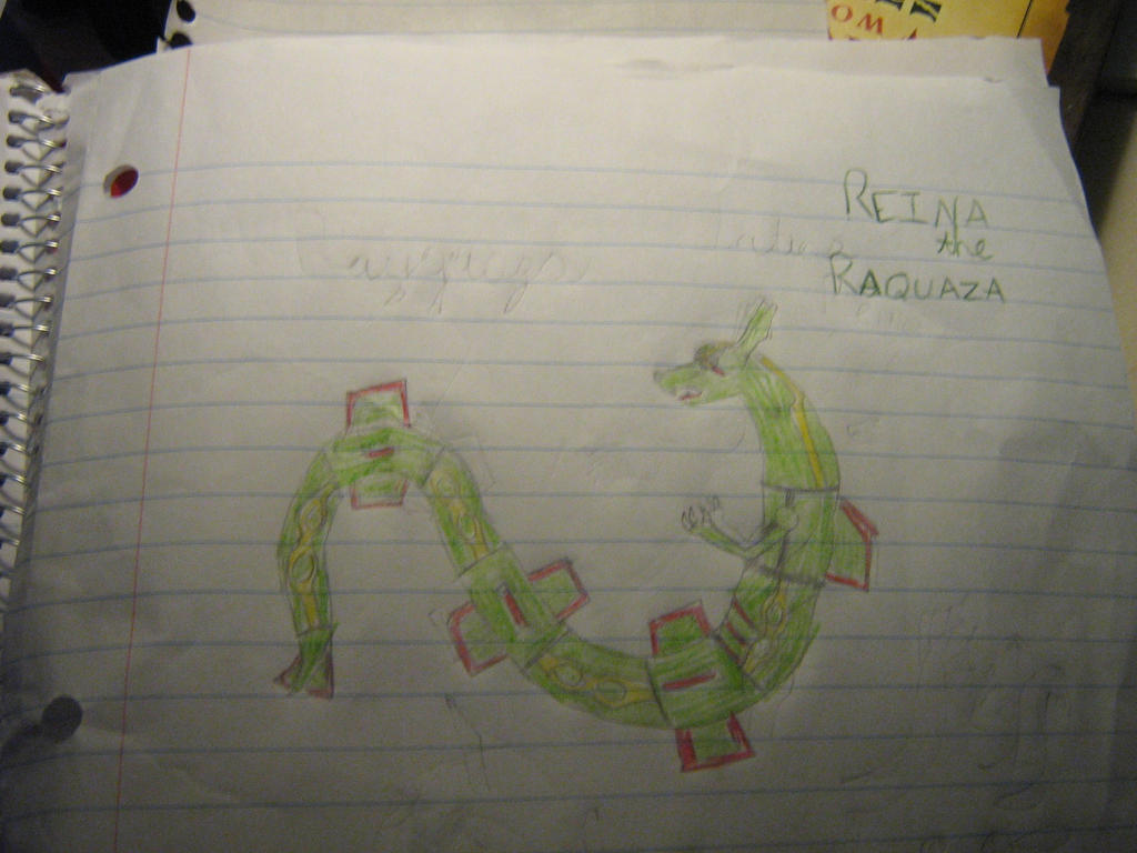 Reina the Rayquaza (Pokemon Form)