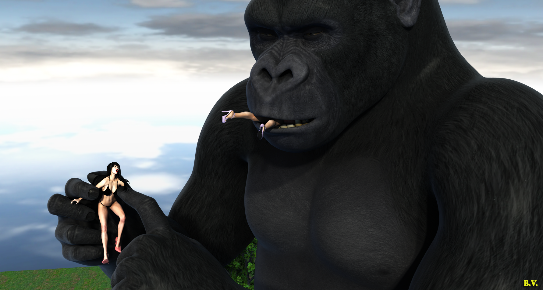 King Kong Vore Returns 6 By Bobvan On DeviantArt.
