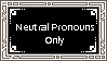 Neutral Pronouns