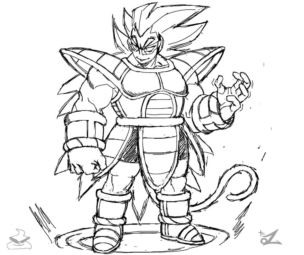 Raditz by Ozukikun on DeviantArt