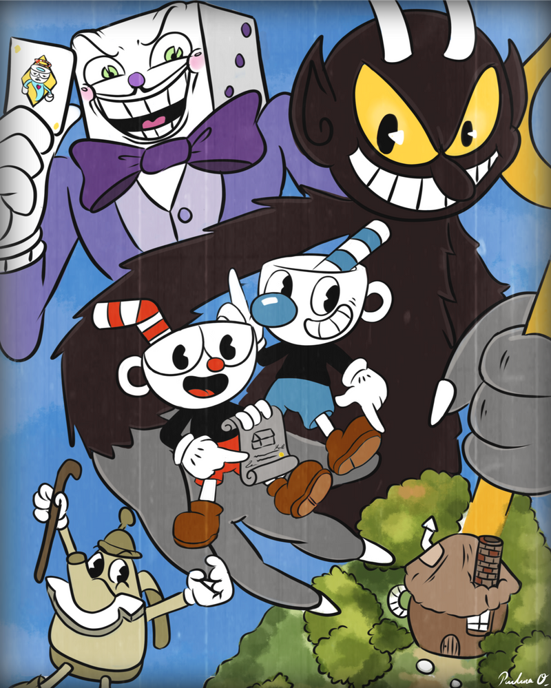 Cuphead Fanart By BirMomoCs On DeviantArt cuphead-fanart-by-birmomocs-on-deviantart
