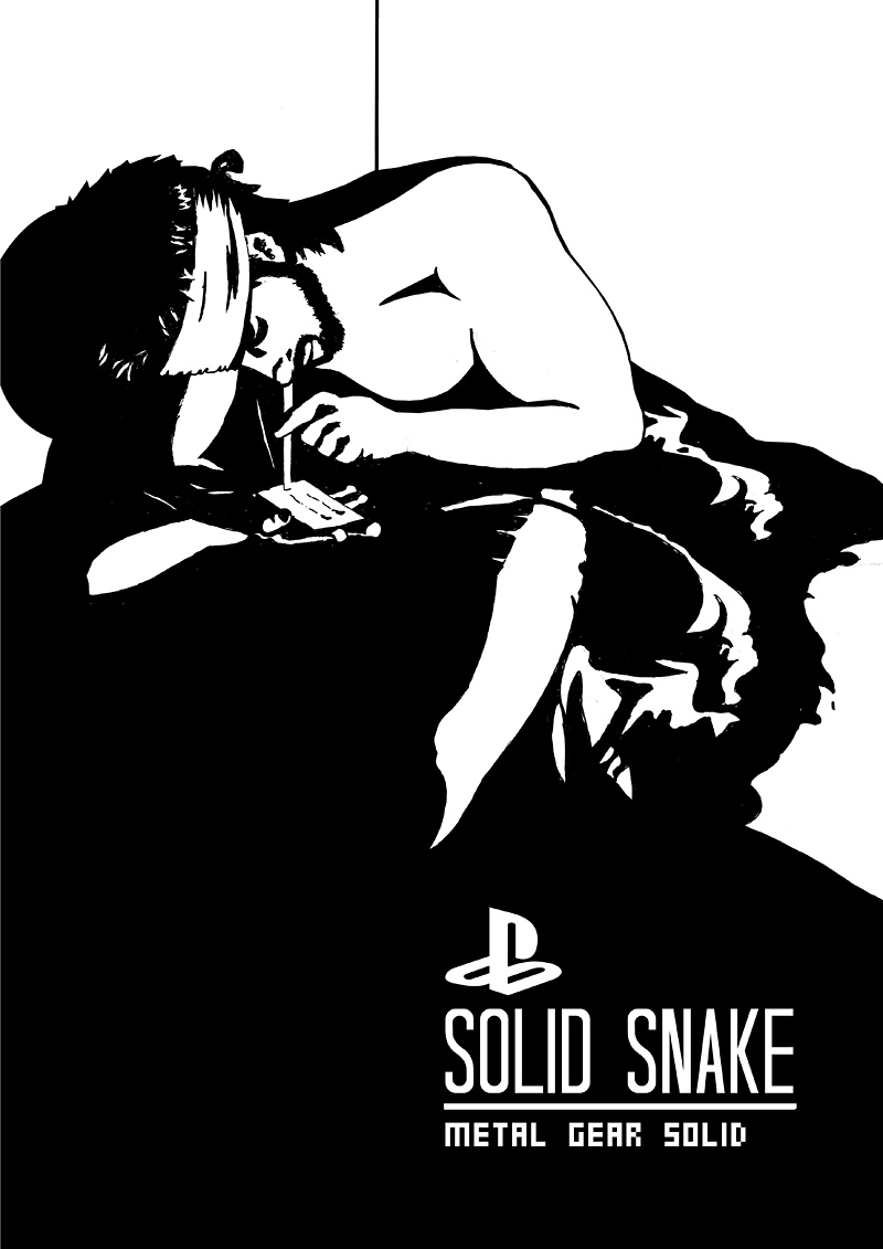 PSX dark side series - Solid Snake