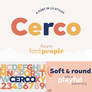 Cerco font family by FontPeople