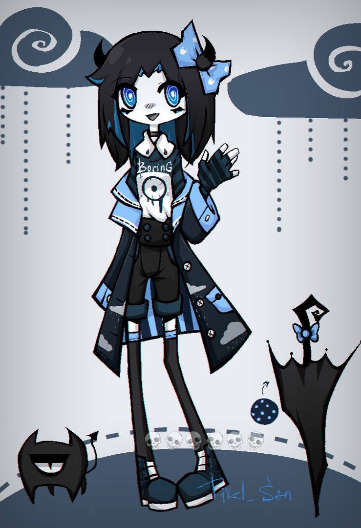 Rain demon by PixeeelSan on DeviantArt