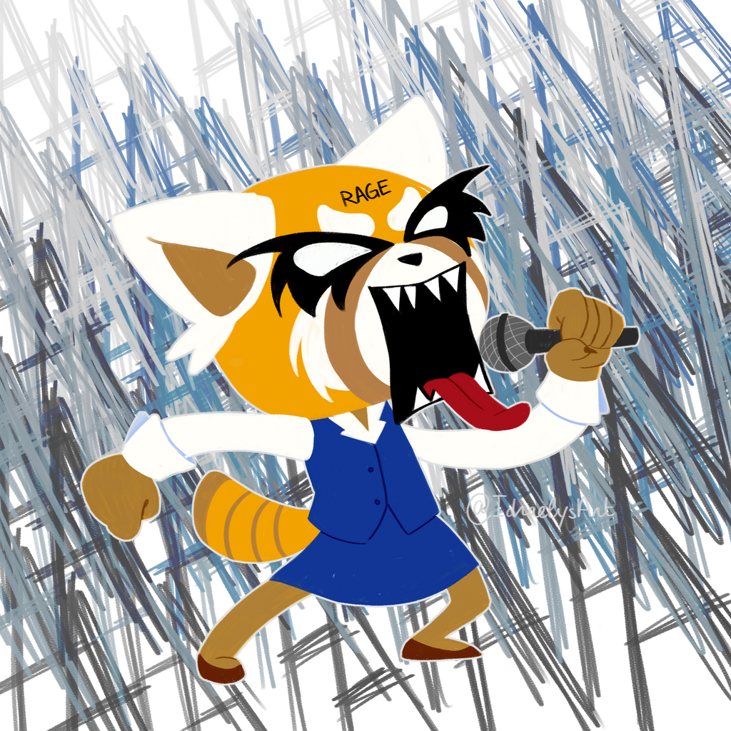 Aggretsuko Refrence Aggretsuko by IdraelysArt on DeviantArt