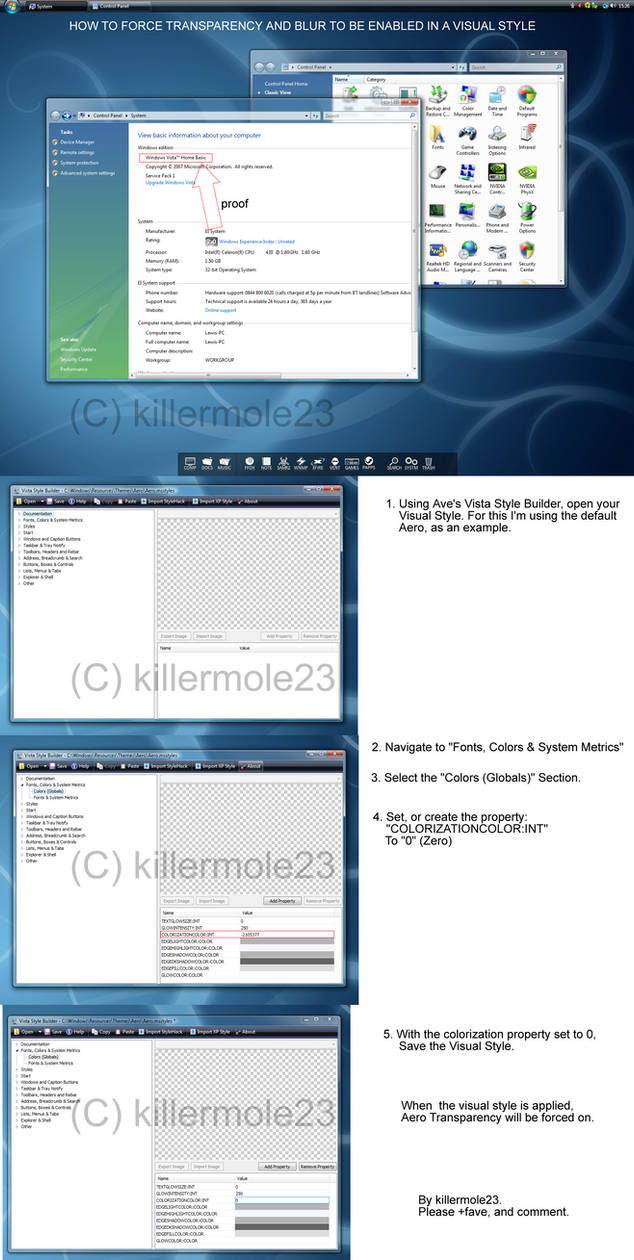 How to force transparency. by killermole23