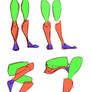 Legs Simple Shapes Pt1