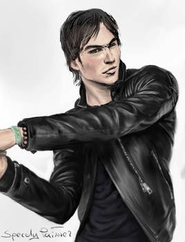 Ian Somerhalder - speed painting