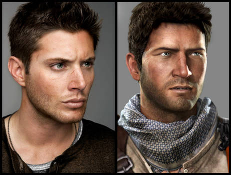 Jensen Ackles for Nathan Drake