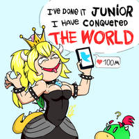 Bowsette, The Queen Of The World (comic)