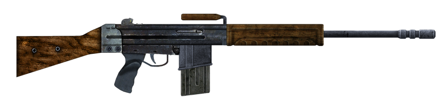 Fallout FN FAL by crazysam10 on DeviantArt