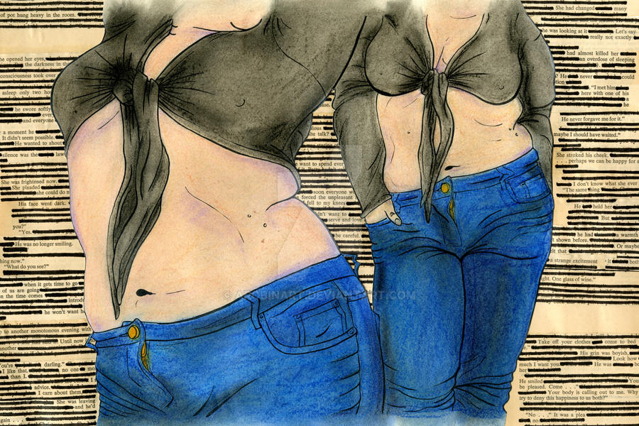 Body Collage 3 by arobinart
