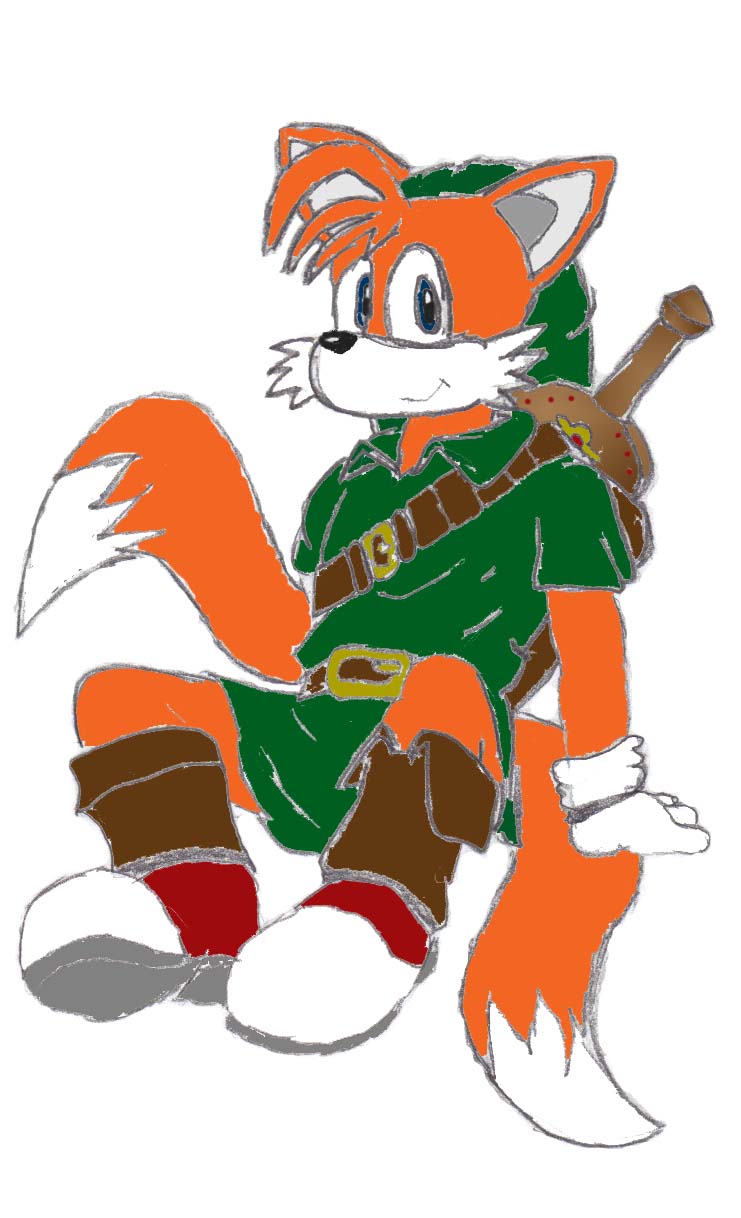 tails as young link