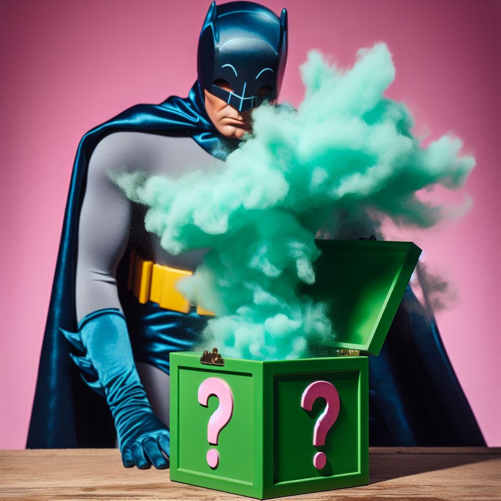 Batman sets off the Riddler's trap! by TheGrayFox77 on DeviantArt