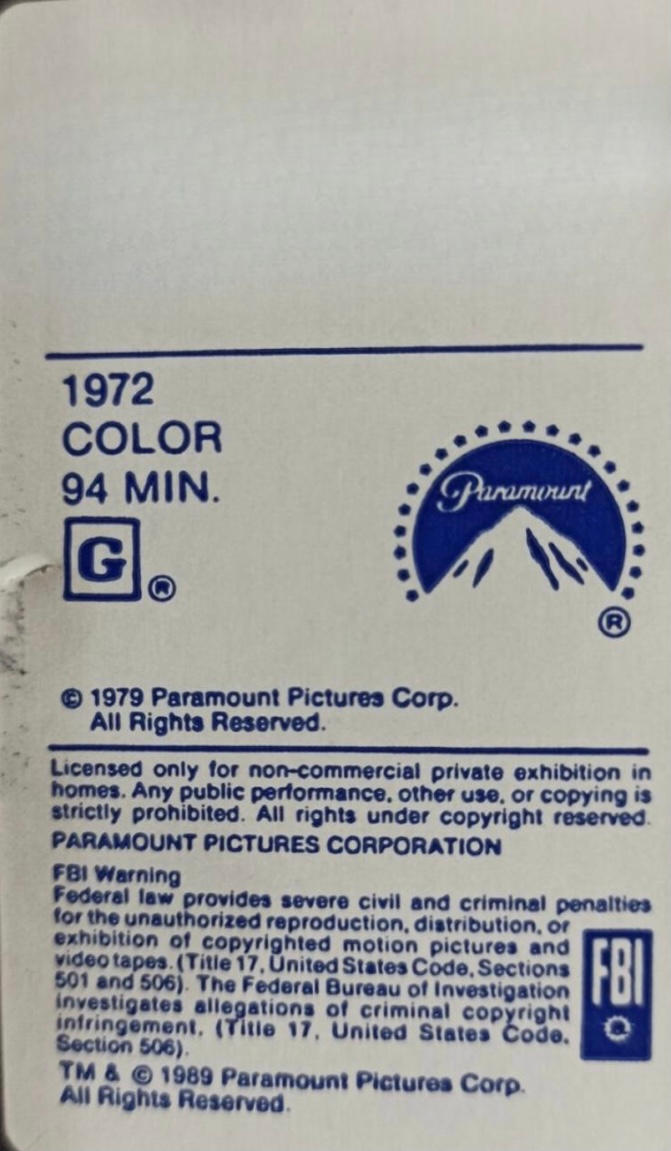 Paramount 1989 VHS Label Template by MrDeviantarter on DeviantArt