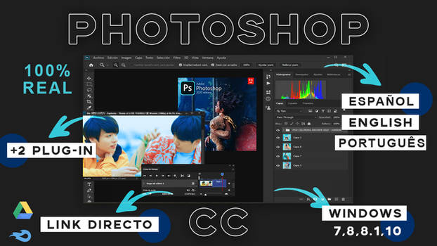 DESCARGA PHOTOSHOP CC PORTABLE!