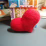 Amigurumi heart