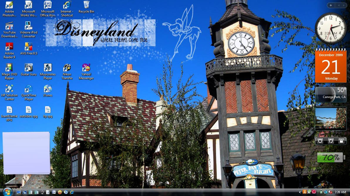 Disneyland Peter Pan wallpaper