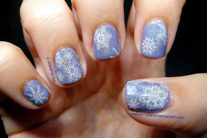 Christmas 2012: Snowflake's in a Holo mist