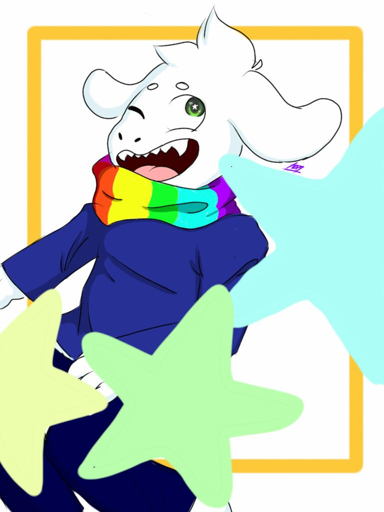Asriel!storyshift by LadySpac33 on DeviantArt