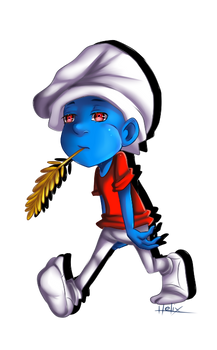 .:The Smurfs:. Slouchy Walking