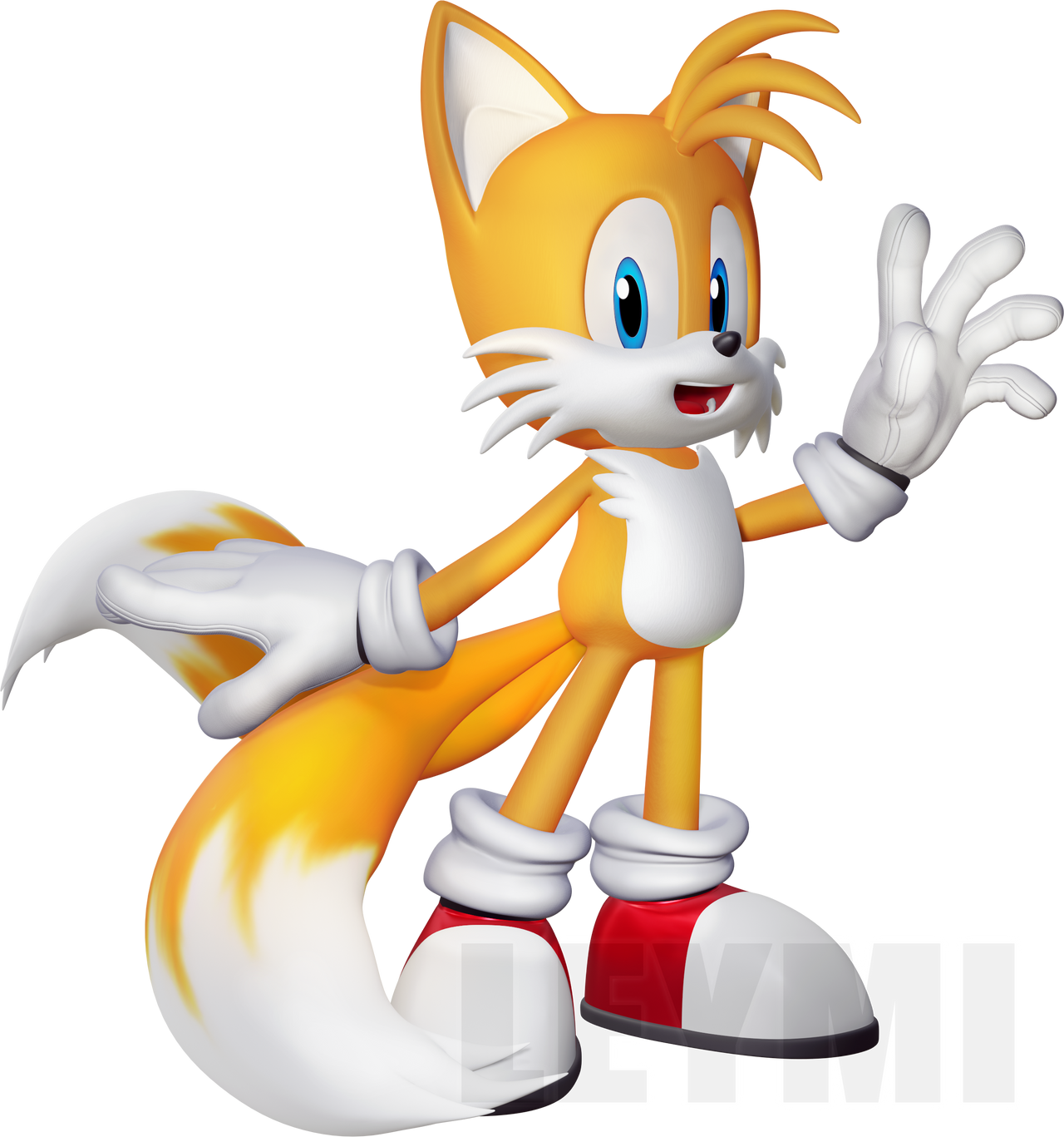 Tails Render by Leymi-Lopez on DeviantArt