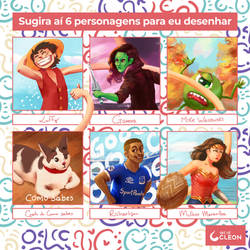 Six Fanarts - 05-11-2021