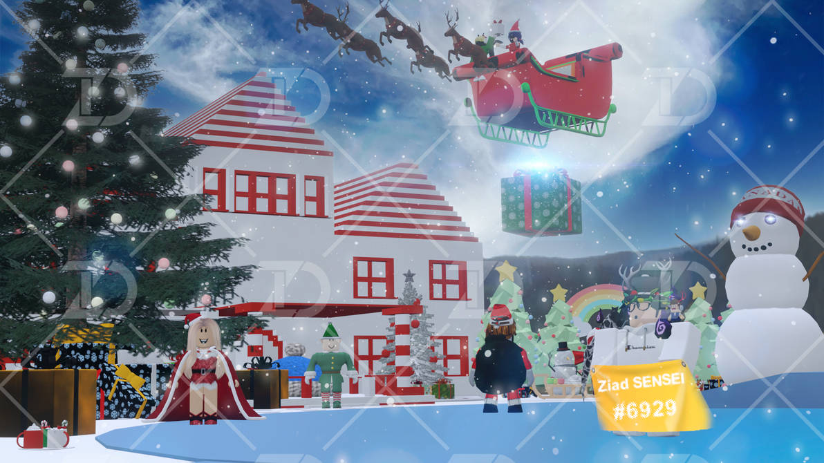 ROBLOX GFX  Snowopia's BGC Christmas Thumbnail by TackyNiceRBLX