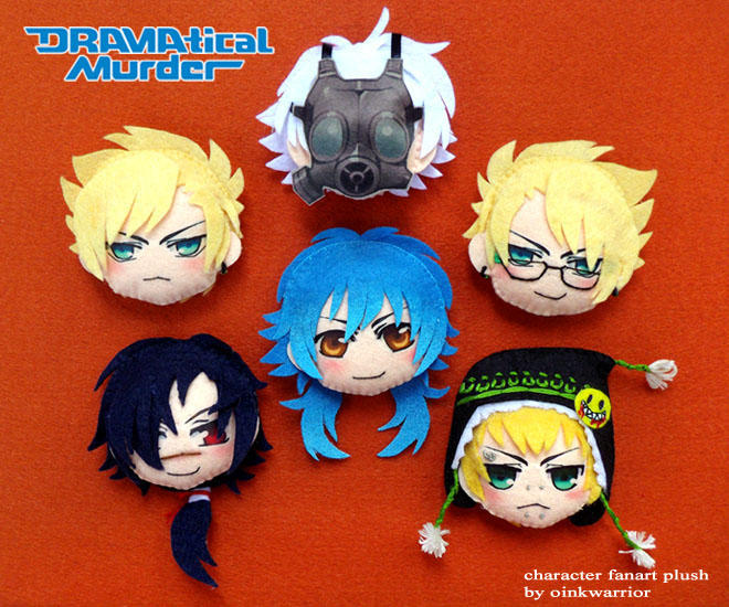 Dramatical Murder keychain plush by oinkwarrior on DeviantArt
