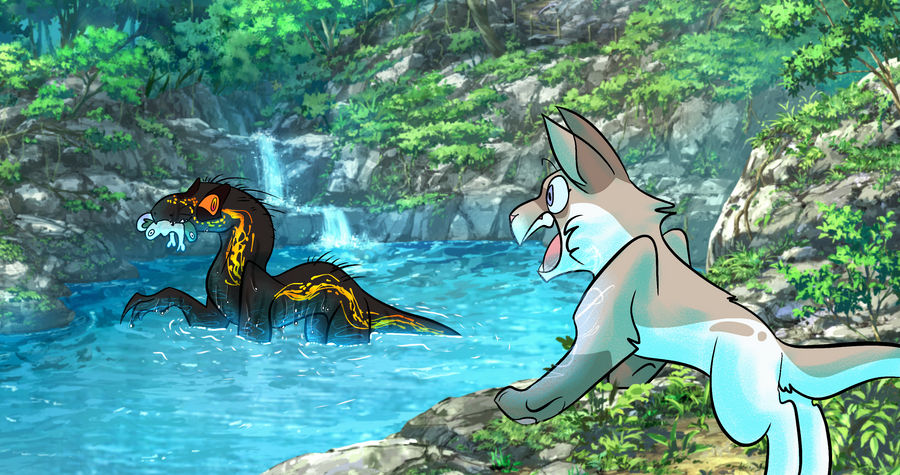 fishing by AnonymousDeer on DeviantArt