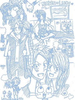 Natsu x Lucy :sketches: