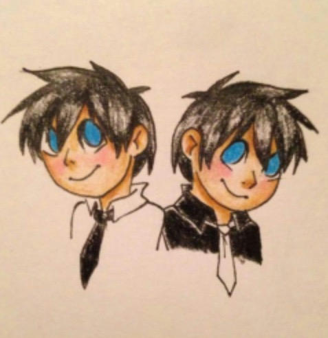 Twin Oc's by Raccoonpawz on DeviantArt