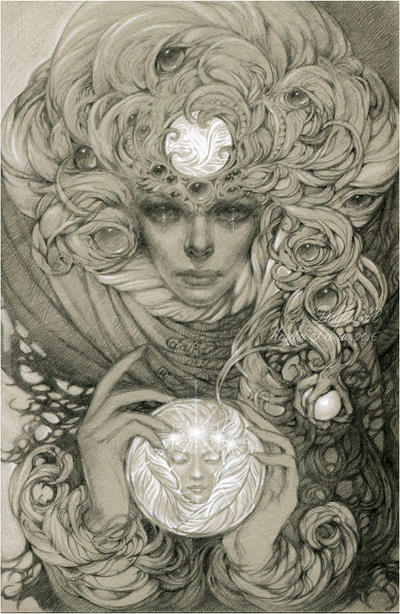 Silver moon by DalfaArt Silver moon by DalfaArt
