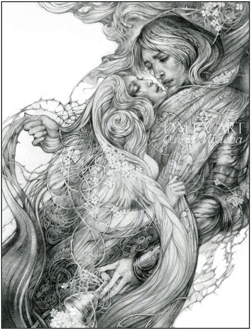 Tristan and Isolde 2 by DalfaArt on DeviantArt