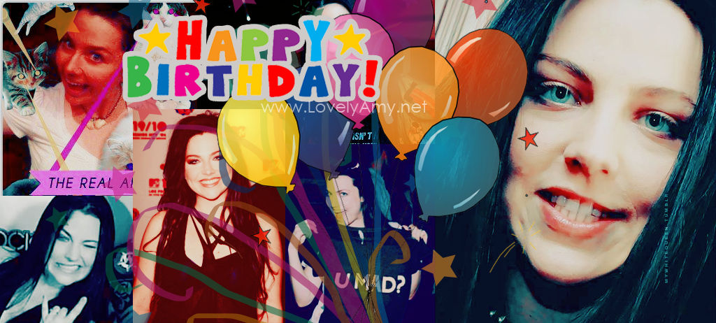 Amy Lee Birthday 04 by princesiitha on DeviantArt