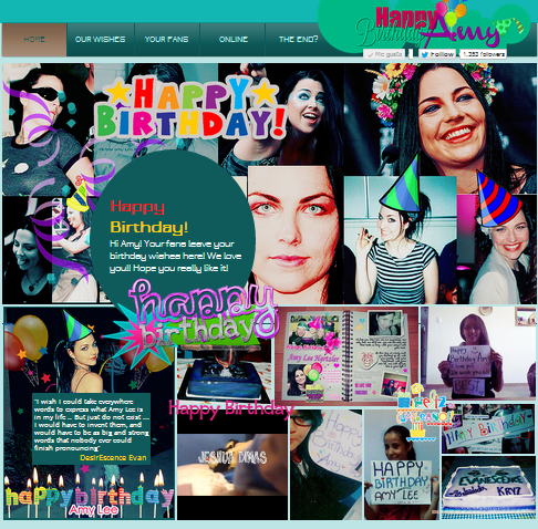 Amy Lee Birthday 05 by princesiitha on DeviantArt