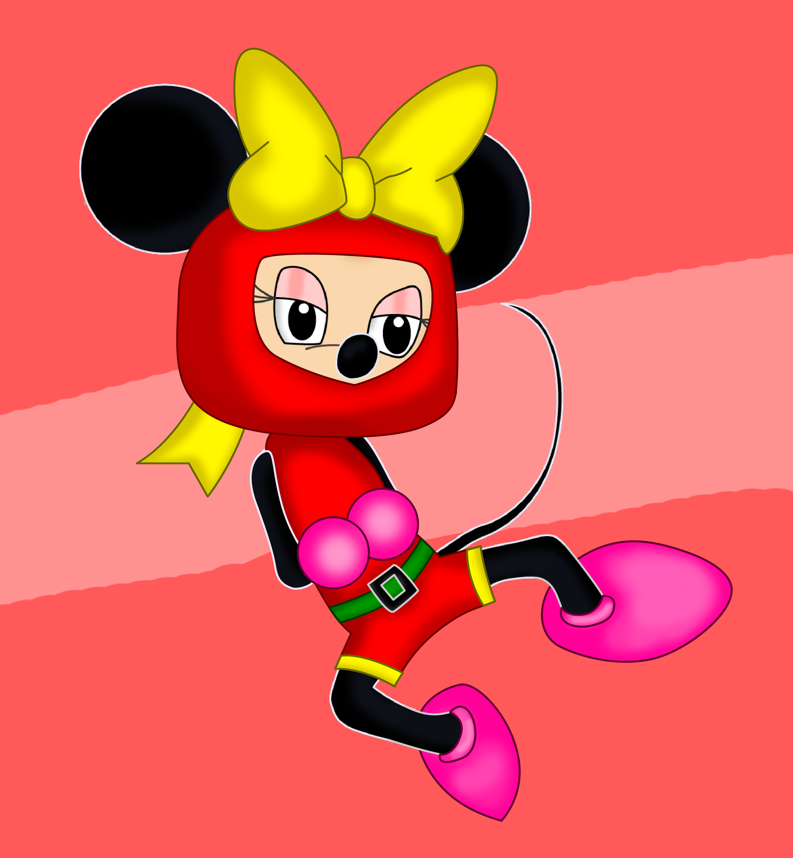 Minnie as Akabon by SonicXGirlsBikinis95 on DeviantArt