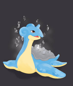 Lapras used Ice Shard