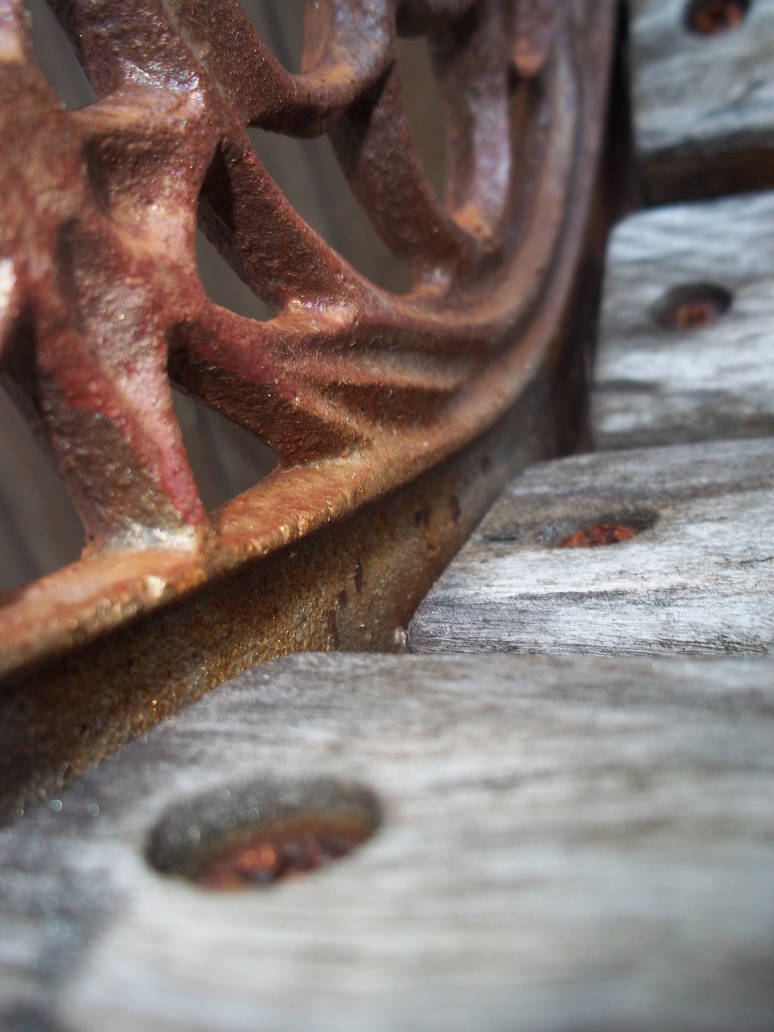 Rusted Bench 2 by Frankentwin on DeviantArt