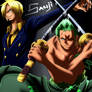 Zoro and Sanji