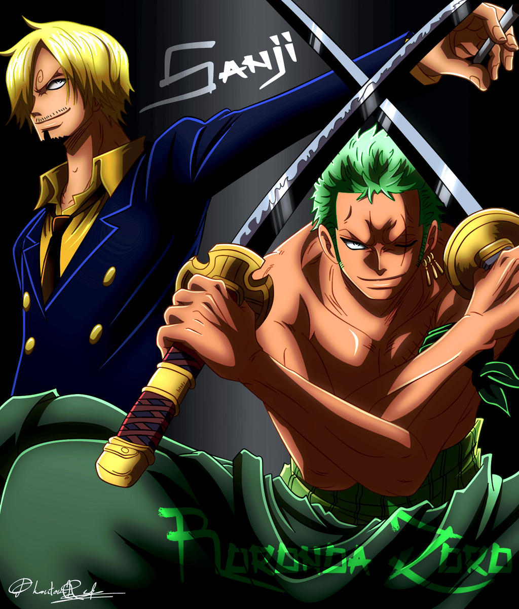 Zoro and Sanji