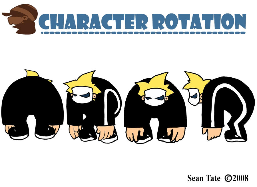 Character Rotation 5 by seanime on DeviantArt