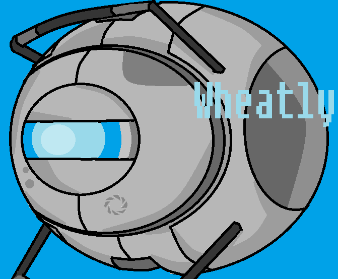 Wheatly portal 2 fan art