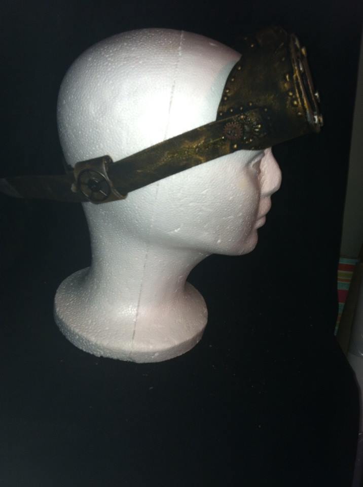 Steam Punk Goggles 2 side view