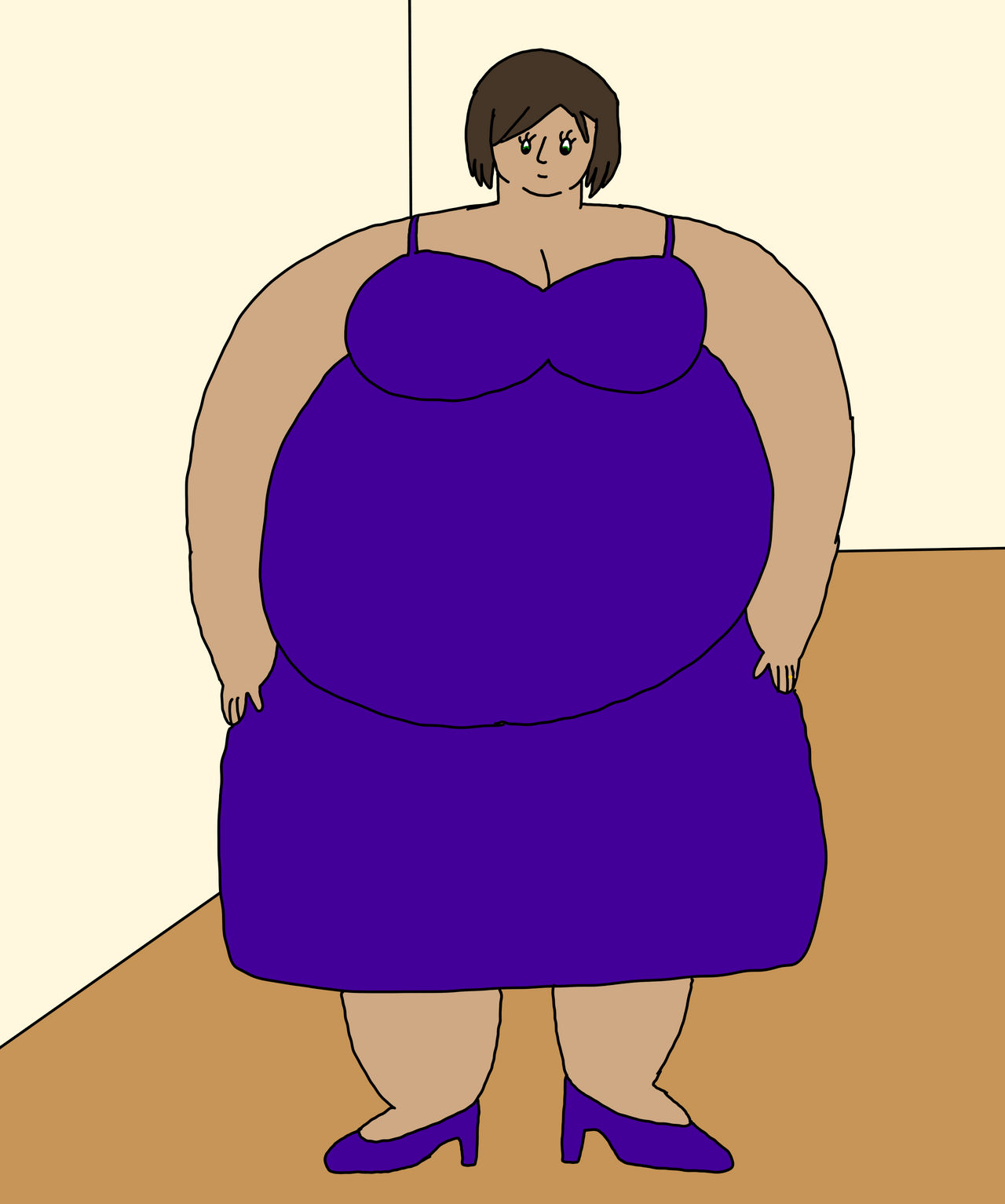 Obese Women By Blairscartoons On DeviantArt obese-women-by-blairscartoons-on-deviantart