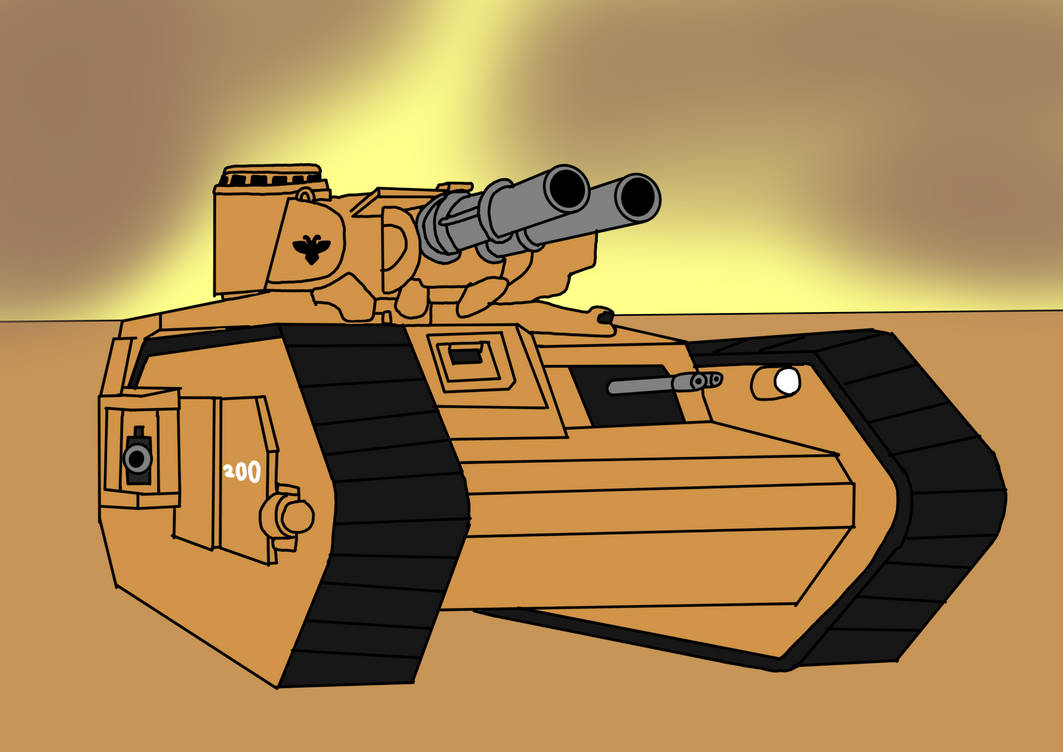 Death Korp of Krieg Macharius tank by Blairscartoons on DeviantArt